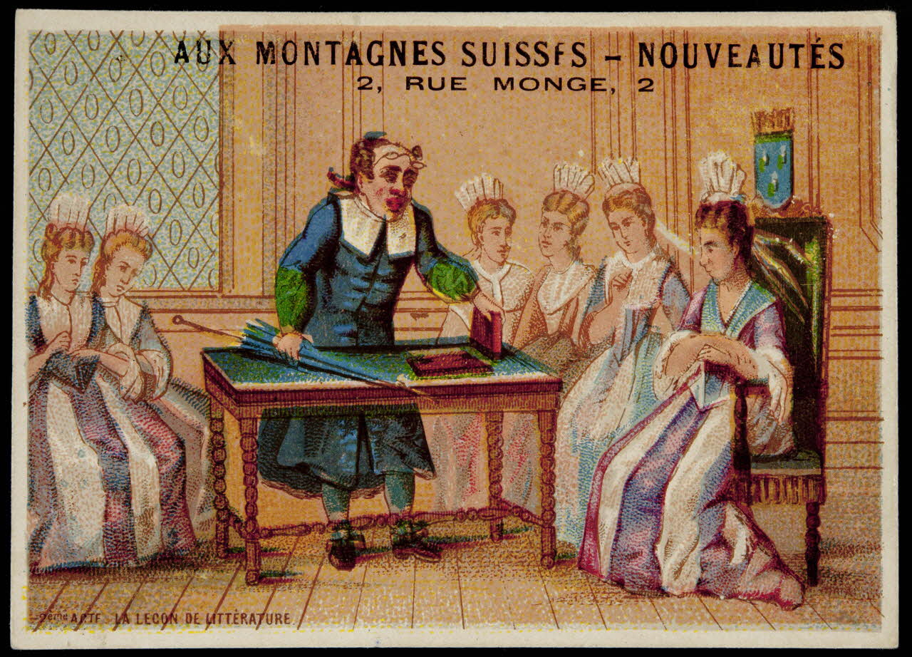 Bouillon-Rivoyre (éditeur), Michel L. carte réclame chromo Paris 1877-1893 1995.1.3077.1 Photo