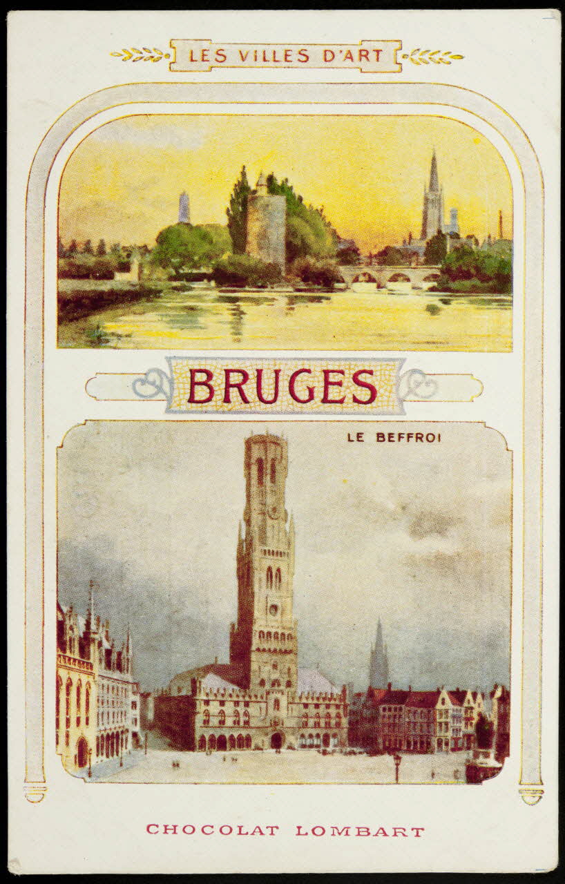 Bouillon-Rivoyre (éditeur), Norgeu A. carte réclame chromo Paris 1877-1893 1995.1.3082.1 Photo