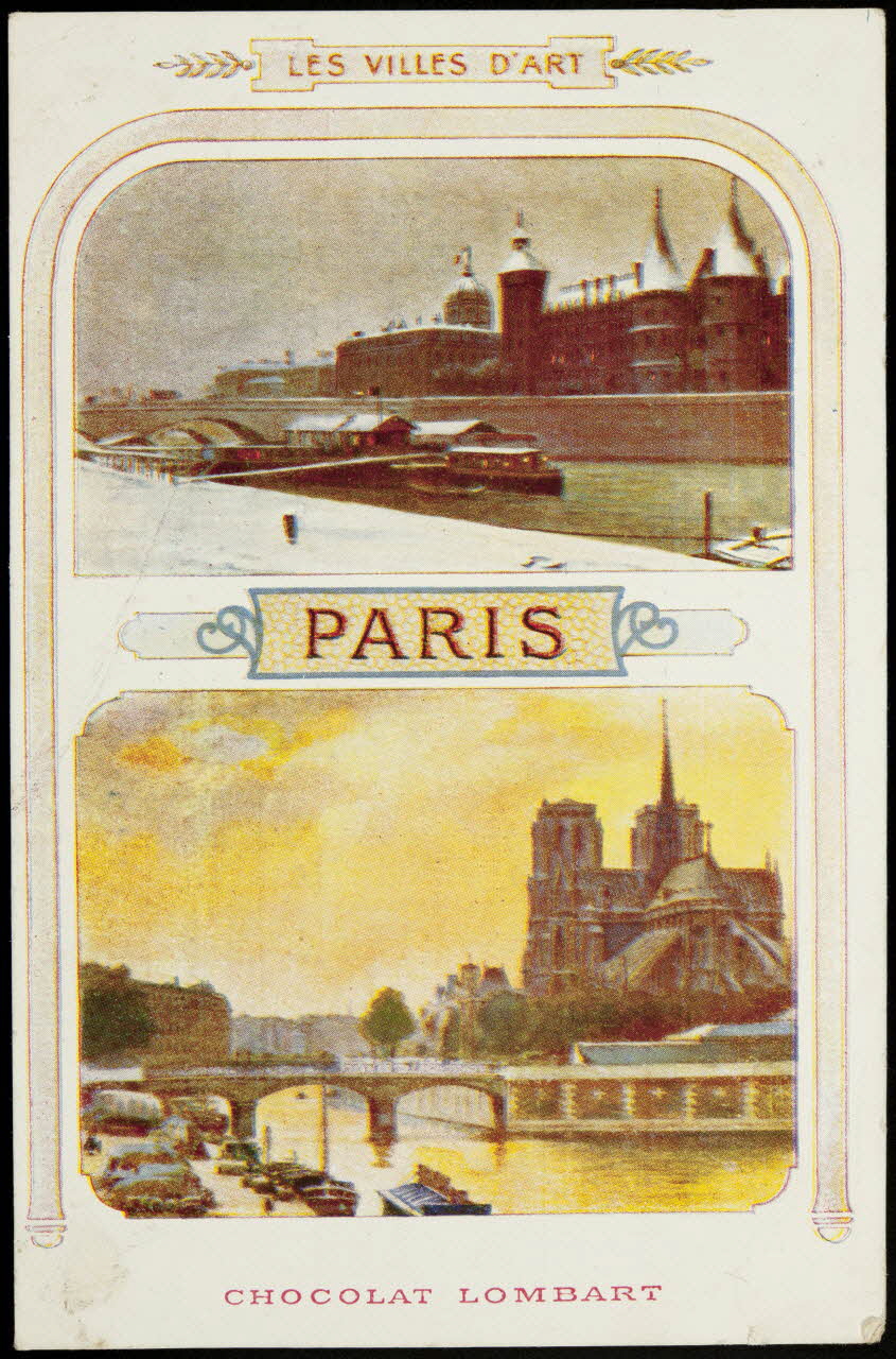 Bouillon-Rivoyre (éditeur), Norgeu A. carte réclame chromo Paris 1877-1893 1995.1.3082.2 Photo