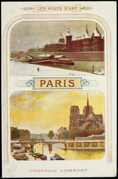 Bouillon-Rivoyre (éditeur), Norgeu A. carte réclame chromo Paris 1877-1893 1995.1.3082.2 Photo