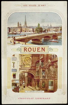 Bouillon-Rivoyre (éditeur), Norgeu A. carte réclame chromo Paris 1877-1893 1995.1.3082.3 Photo