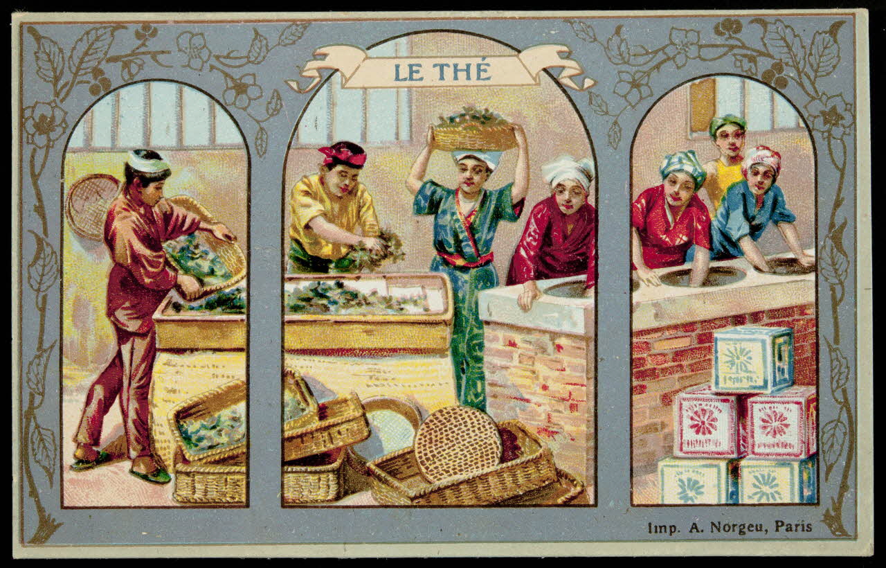 Bouillon-Rivoyre (éditeur), Norgeu A. carte réclame chromo Paris 1877-1893 1995.1.3084.4 Photo