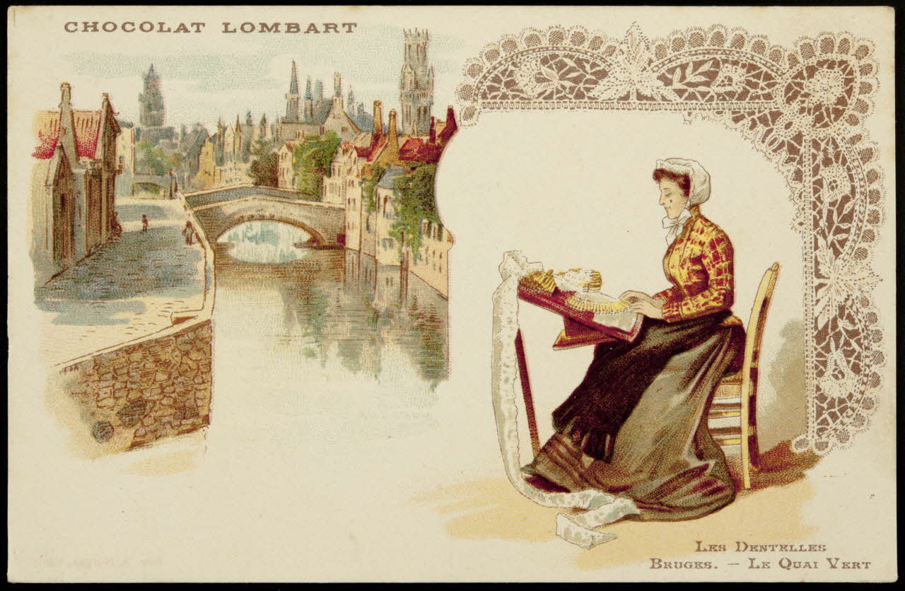 Bouillon-Rivoyre (éditeur), Norgeu A. carte réclame chromo Paris 1877-1893 1995.1.3085.1 Photo