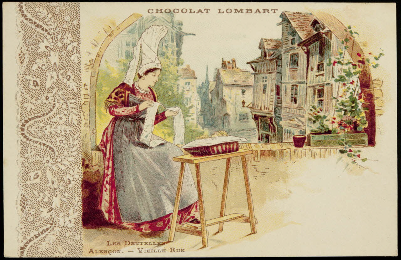 Bouillon-Rivoyre (éditeur), Norgeu A. carte réclame chromo Paris 1877-1893 1995.1.3085.2 Photo