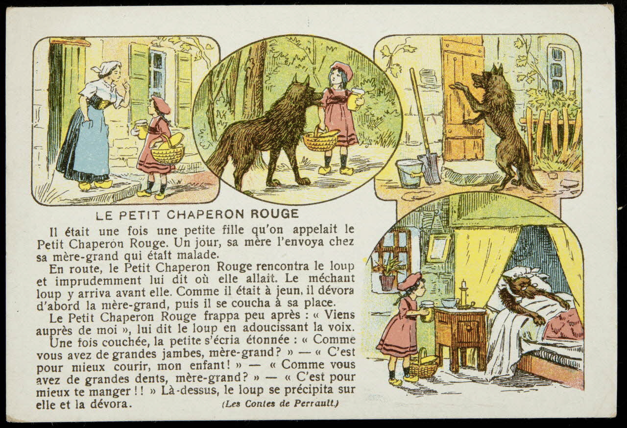 Bouillon-Rivoyre carte réclame chromo Paris 1877-1893 1995.1.3086.4 Photo