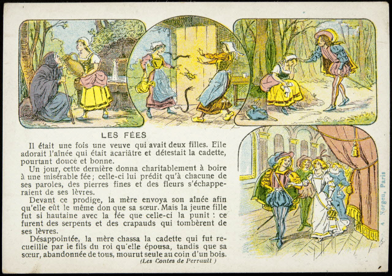 Bouillon-Rivoyre (éditeur), Norgeu A. carte réclame chromo Paris 1877-1893 1995.1.3086.6 Photo