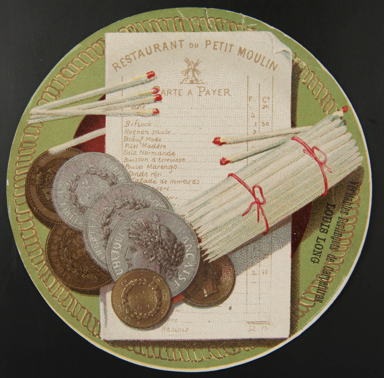 carte réclame chromo 1995.1.3101.2 Photo