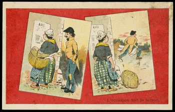 Baster & Vieillemard carte réclame chromo Paris 1878-1914 1995.1.3167.5 Photo
