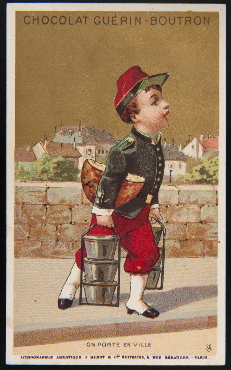 Vallet-Minot et Cie carte réclame chromo Paris 1889 1995.1.318.5 Photo