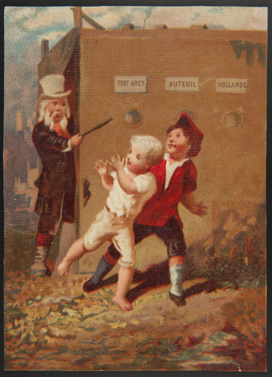 François-Louis Lanfant de Metz ; Bourgerie carte réclame chromo Paris 1860-1900 1995.1.3183.1 Photo