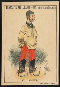 Guillaume Albert carte réclame chromo Paris 1882-1896 1995.1.3185.3  Photo