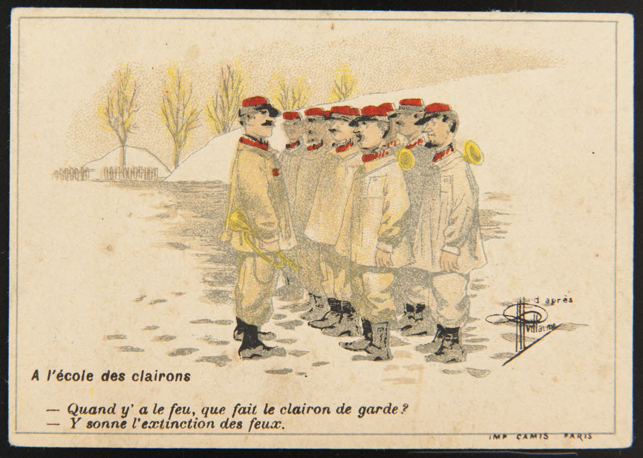 Guillaume Albert carte réclame chromo Paris 1882-1896 1995.1.3188.1 Photo