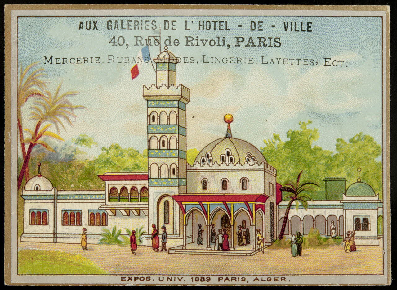 Caspari E. carte réclame chromo Paris 1880-1907 1995.1.3192.1 Photo