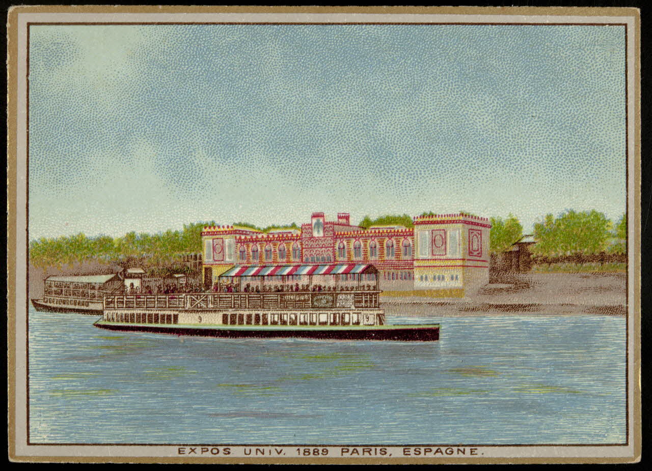 Caspari E. carte réclame chromo Paris 1880-1907 1995.1.3192.6 Photo