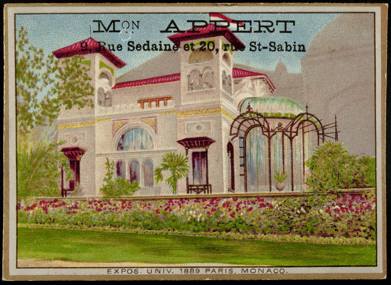 Caspari E. carte réclame chromo Paris 1880-1907 1995.1.3192.9 Photo
