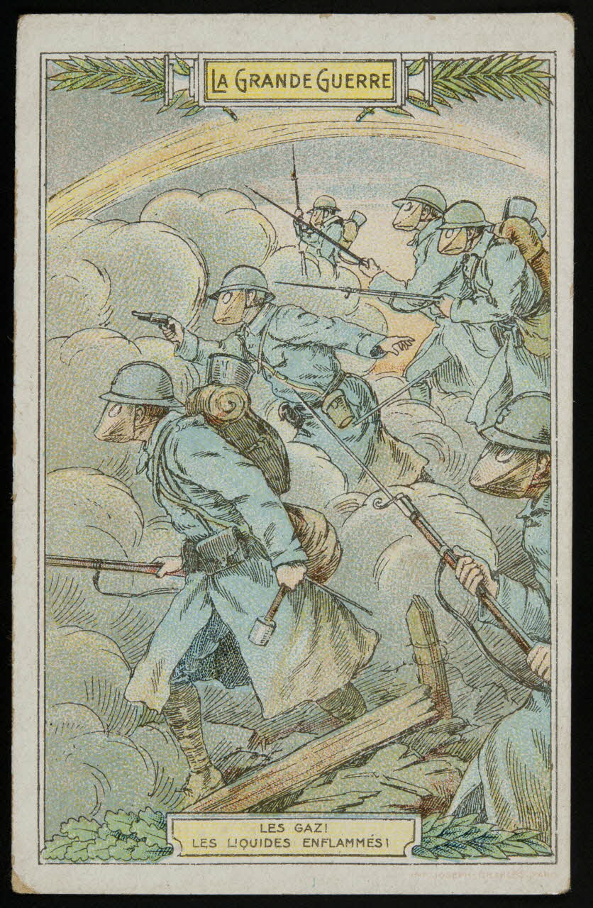 Charles Joseph carte réclame chromo Paris 1914 1995.1.3193.12 Photo