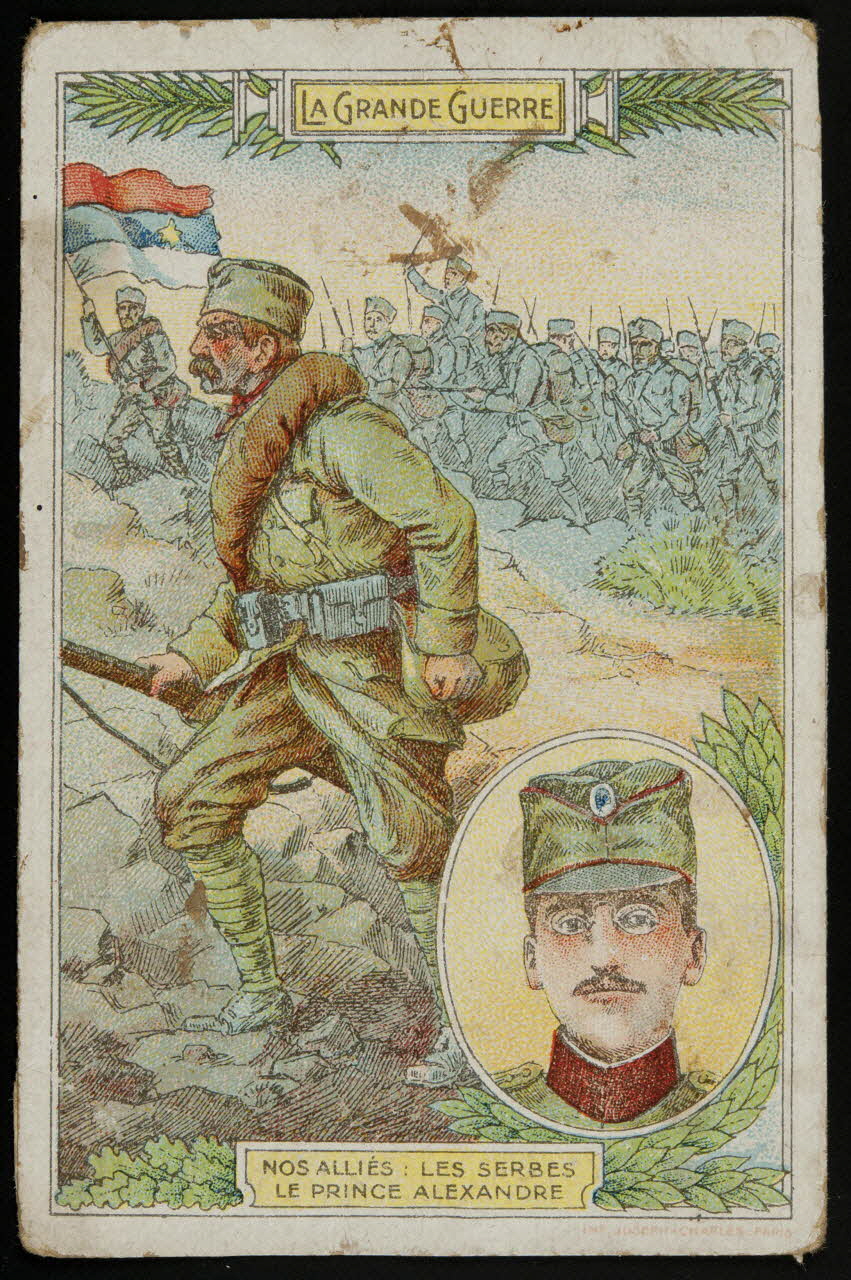 Charles Joseph carte réclame chromo Paris 1914 1995.1.3193.2 Photo