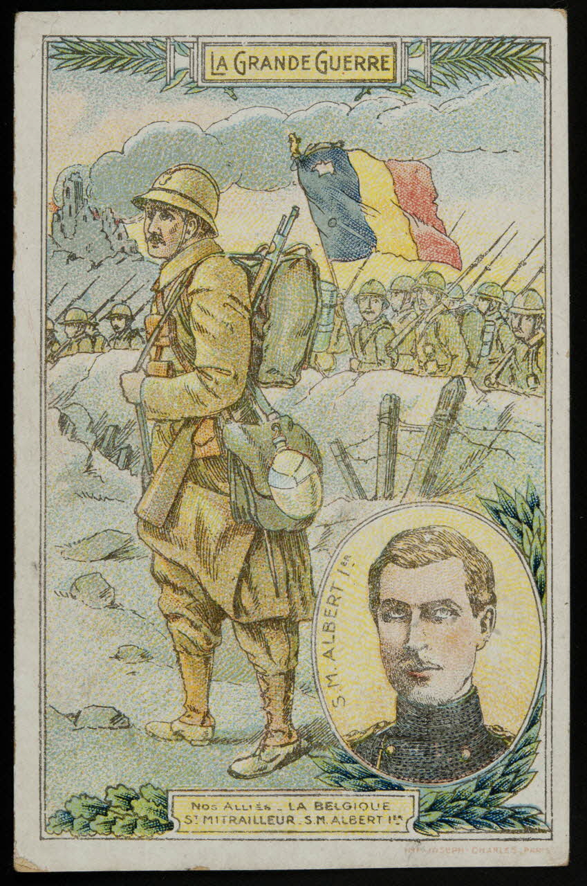 Charles Joseph carte réclame chromo Paris 1914 1995.1.3193.3 Photo