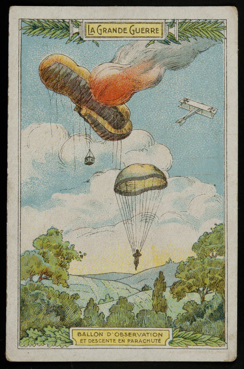 Charles Joseph carte réclame chromo Paris 1914 1995.1.3193.6 Photo