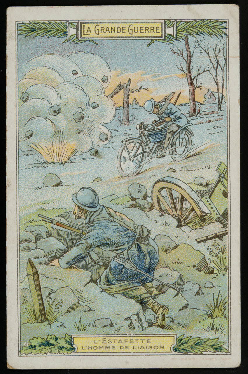 Charles Joseph carte réclame chromo Paris 1914 1995.1.3193.8 Photo