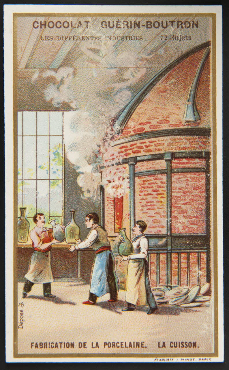 Vallet-Minot et Cie carte réclame chromo Paris 1889-1914 1995.1.320.11 Photo