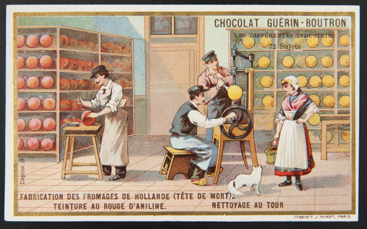 Vallet-Minot et Cie carte réclame chromo Paris 1889-1914 1995.1.320.18 Photo