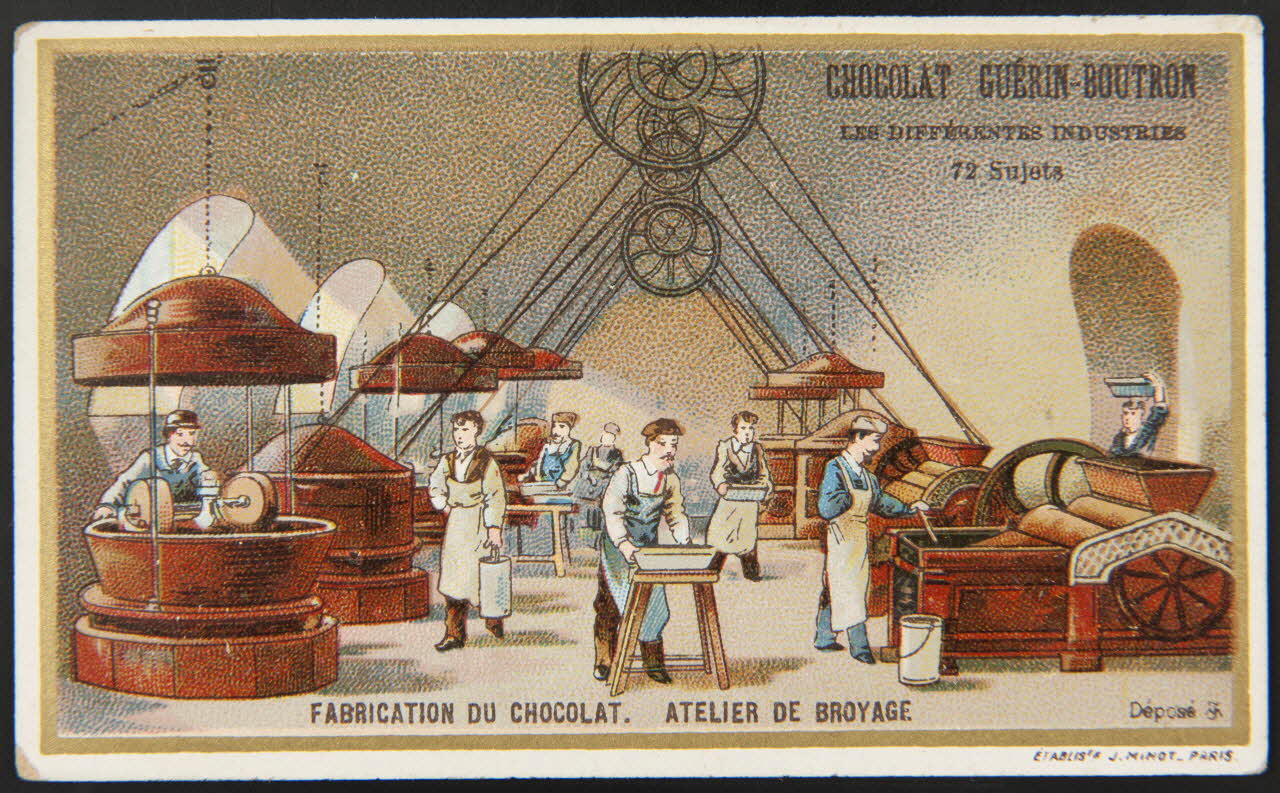 Vallet-Minot et Cie carte réclame chromo Paris 1889-1914 1995.1.320.26 Photo