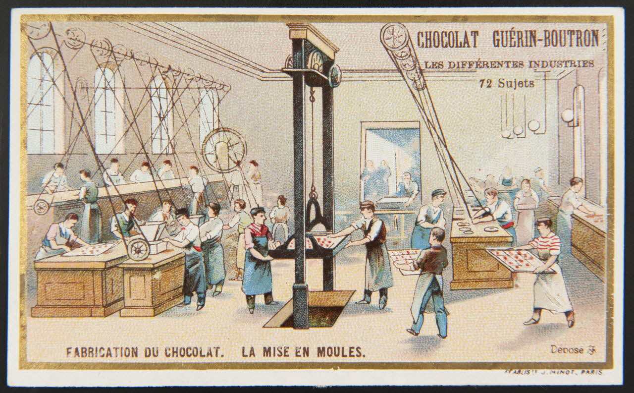 Vallet-Minot et Cie carte réclame chromo Paris 1889-1914 1995.1.320.27 Photo