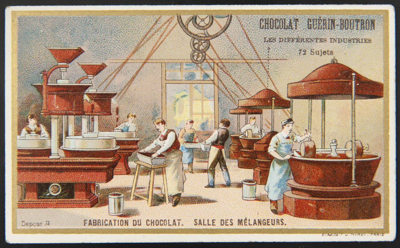 Vallet-Minot et Cie carte réclame chromo Paris 1889-1914 1995.1.320.29 Photo