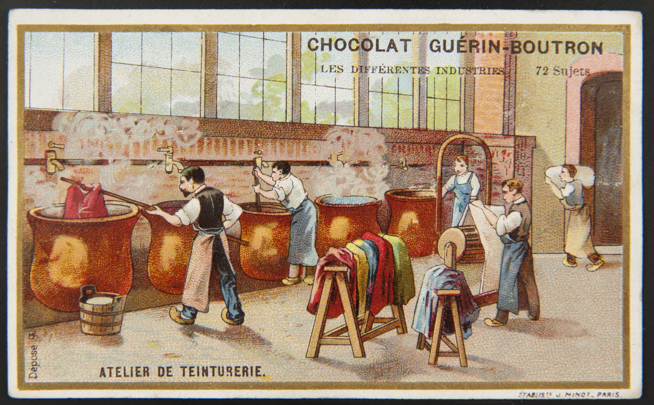 Vallet-Minot et Cie carte réclame chromo Paris 1889-1914 1995.1.320.3 Photo