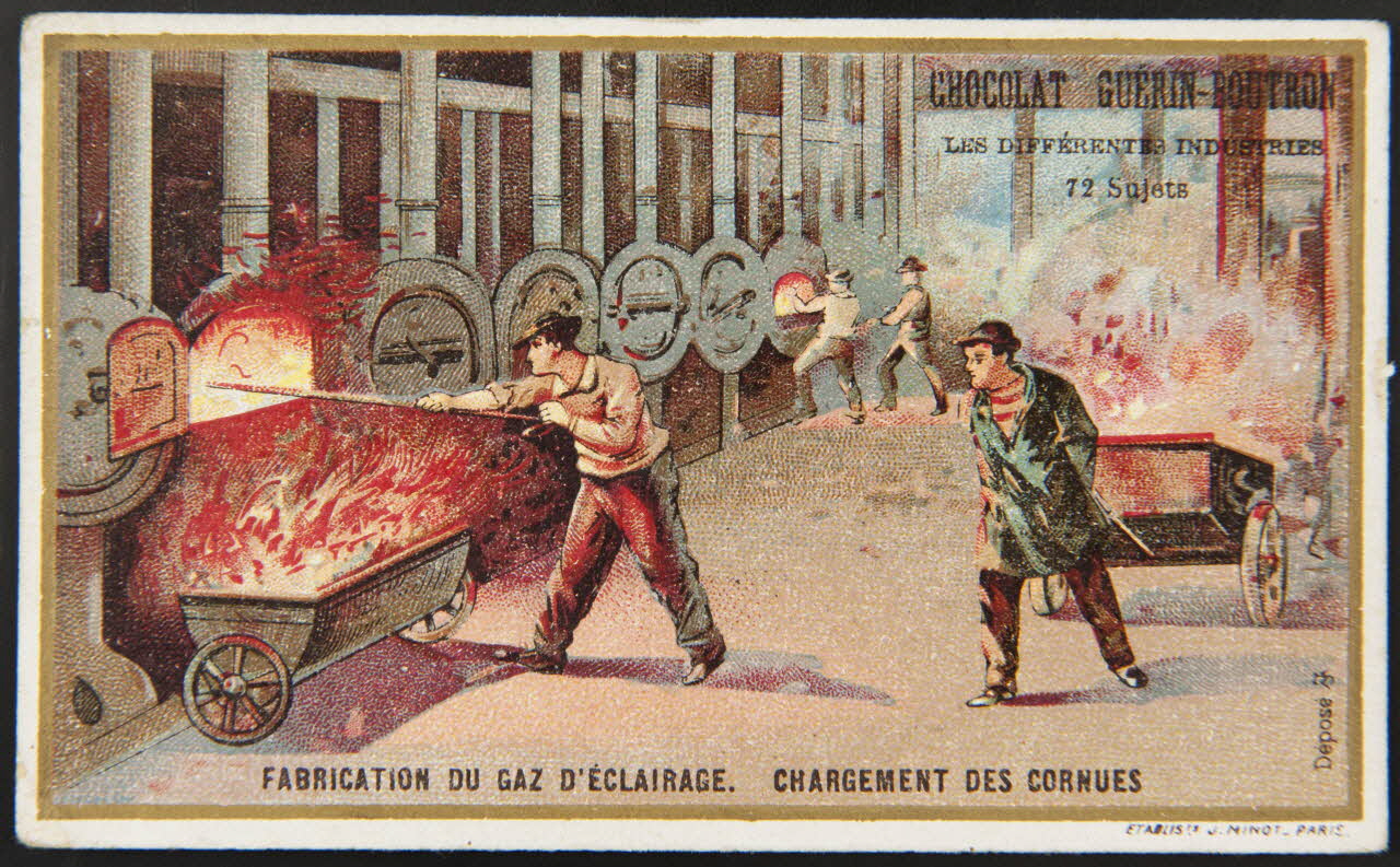 Vallet-Minot et Cie carte réclame chromo Paris 1889-1914 1995.1.320.31 Photo