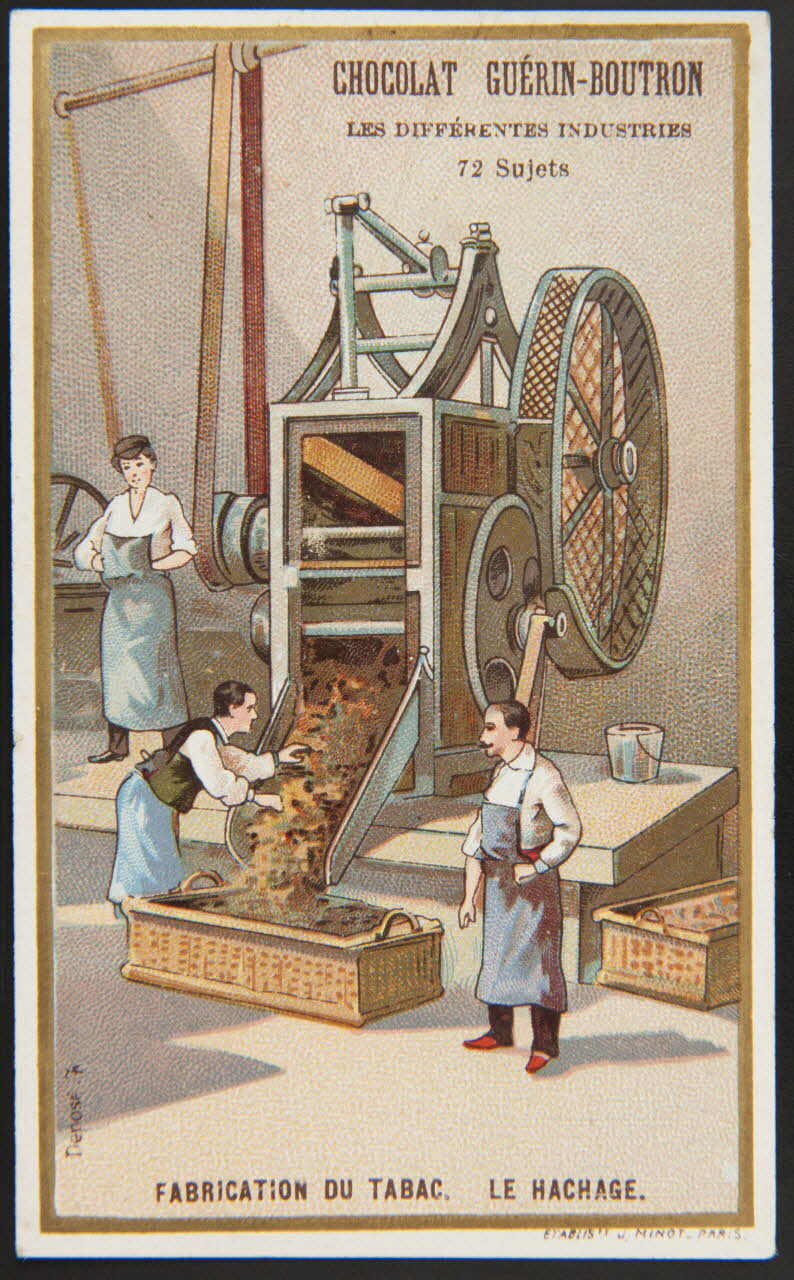 Vallet-Minot et Cie carte réclame chromo Paris 1889-1914 1995.1.320.36 Photo