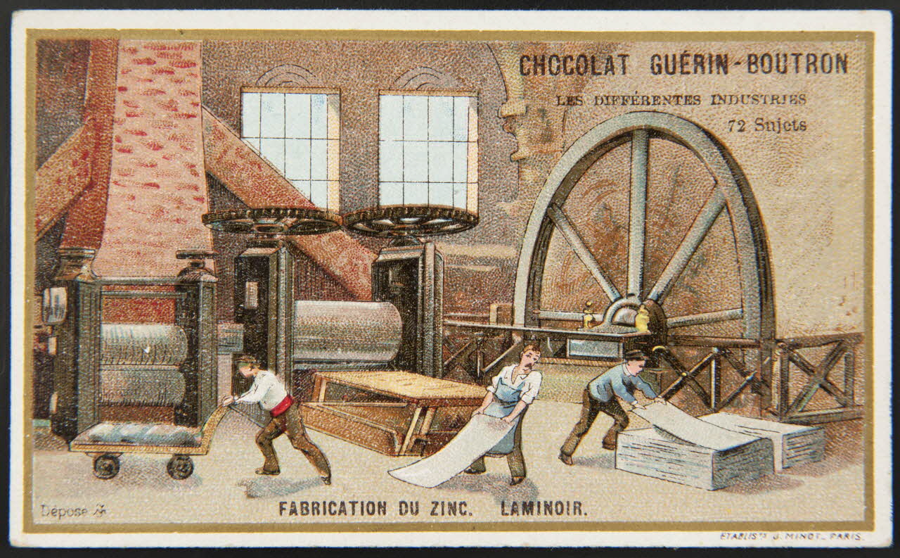 Vallet-Minot et Cie carte réclame chromo Paris 1889-1914 1995.1.320.40 Photo
