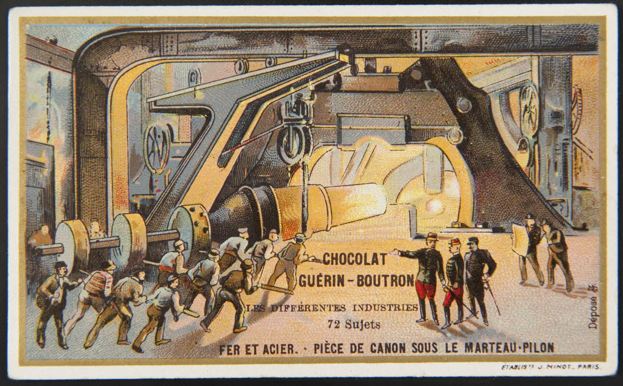 Vallet-Minot et Cie carte réclame chromo Paris 1889-1914 1995.1.320.44 Photo