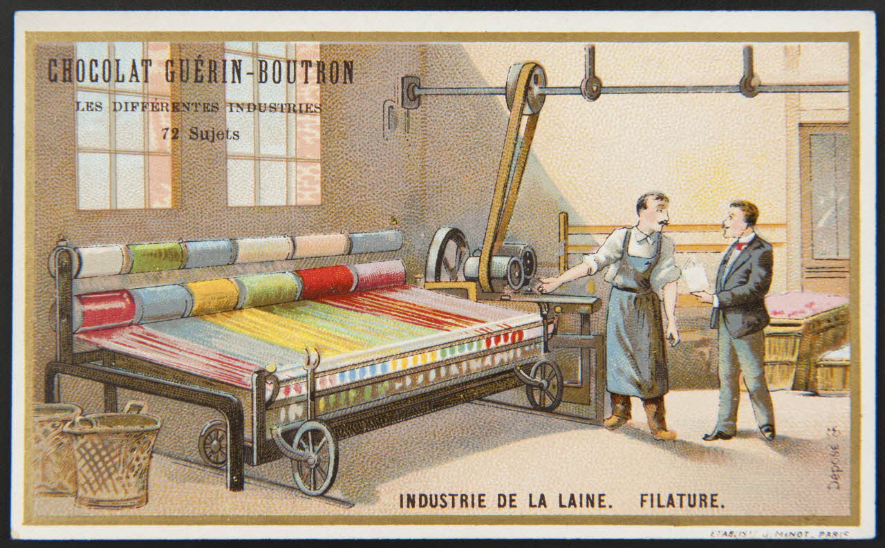 Vallet-Minot et Cie carte réclame chromo Paris 1889-1914 1995.1.320.47 Photo