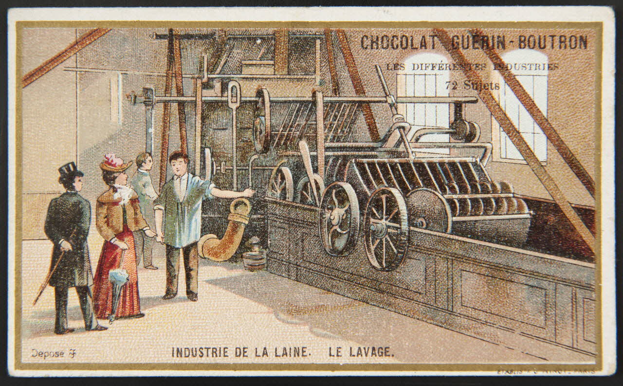 Vallet-Minot et Cie carte réclame chromo Paris 1889-1914 1995.1.320.48 Photo