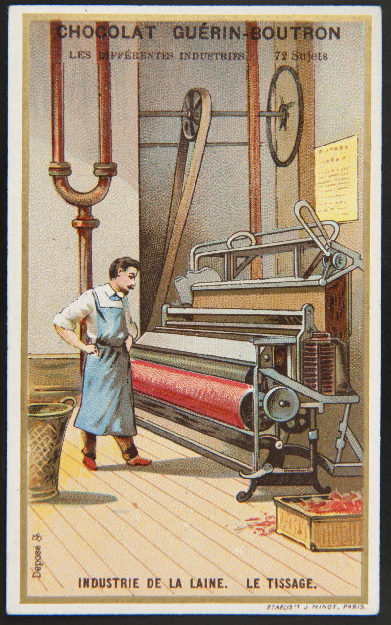 Vallet-Minot et Cie carte réclame chromo Paris 1889-1914 1995.1.320.50 Photo