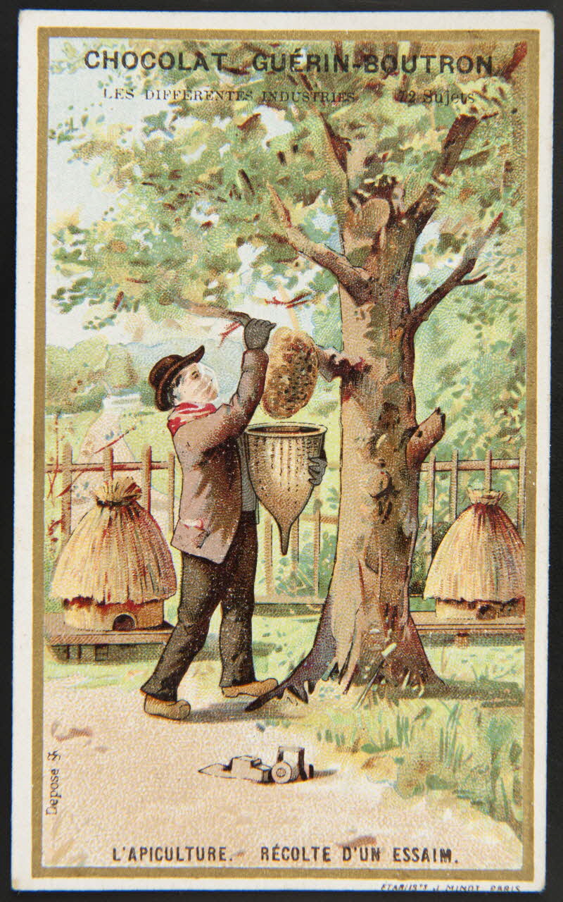 Vallet-Minot et Cie carte réclame chromo Paris 1889-1914 1995.1.320.52 Photo