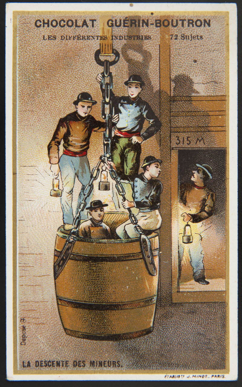 Vallet-Minot et Cie carte réclame chromo Paris 1889-1914 1995.1.320.53 Photo