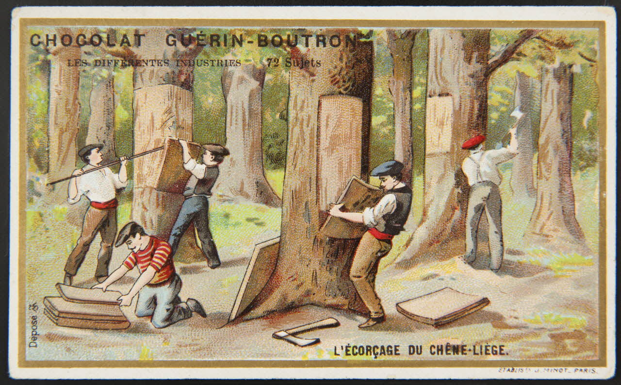 Vallet-Minot et Cie carte réclame chromo Paris 1889-1914 1995.1.320.54 Photo