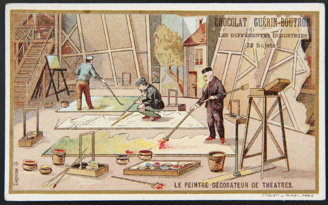Vallet-Minot et Cie carte réclame chromo Paris 1889-1914 1995.1.320.56 Photo