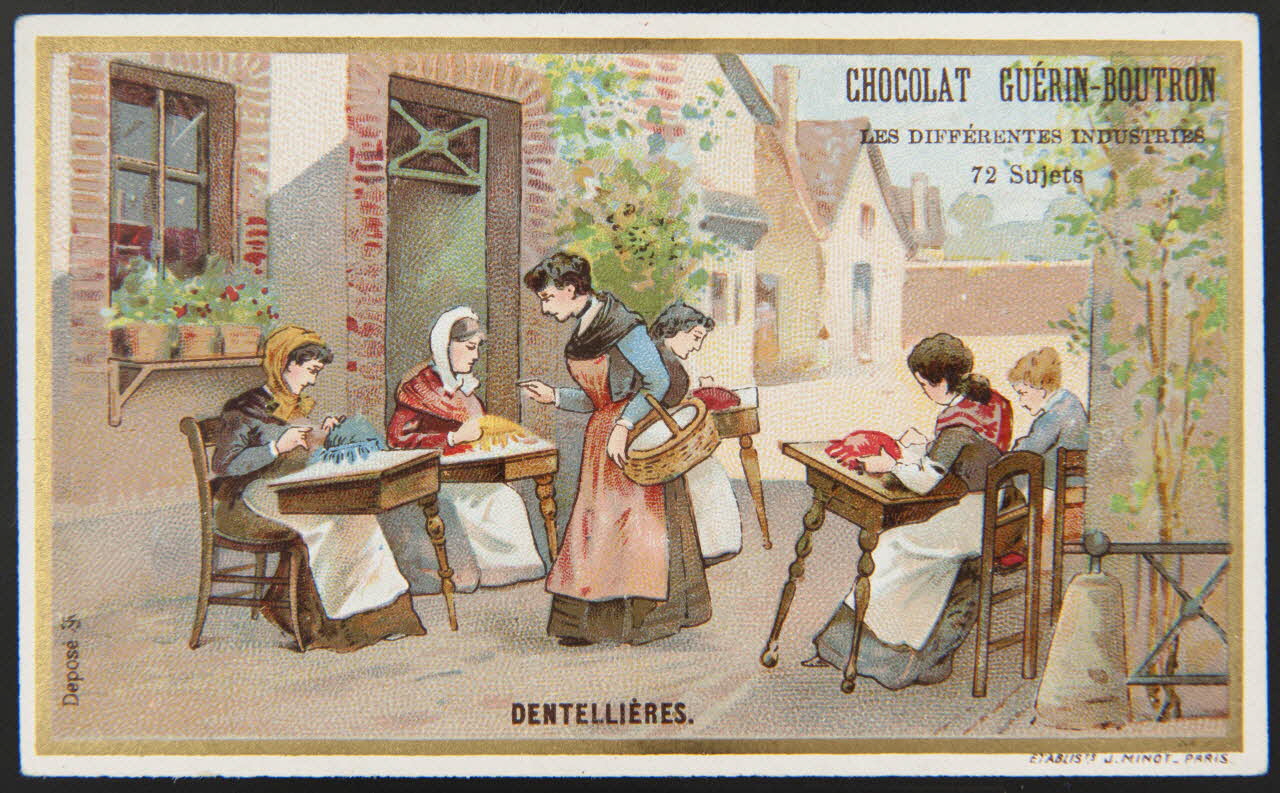 Vallet-Minot et Cie carte réclame chromo Paris 1889-1914 1995.1.320.6 Photo