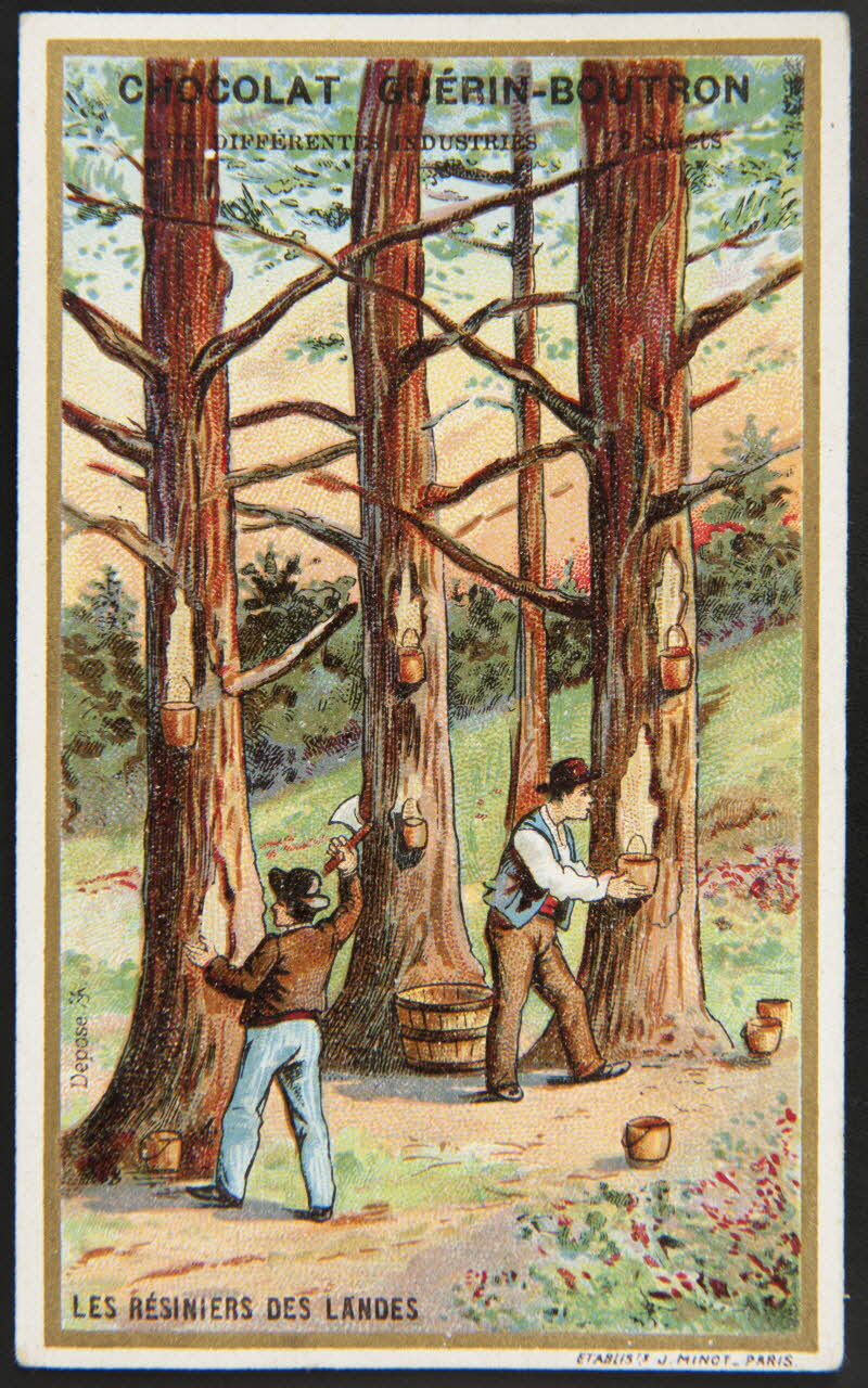 Vallet-Minot et Cie carte réclame chromo Paris 1889-1914 1995.1.320.60 Photo