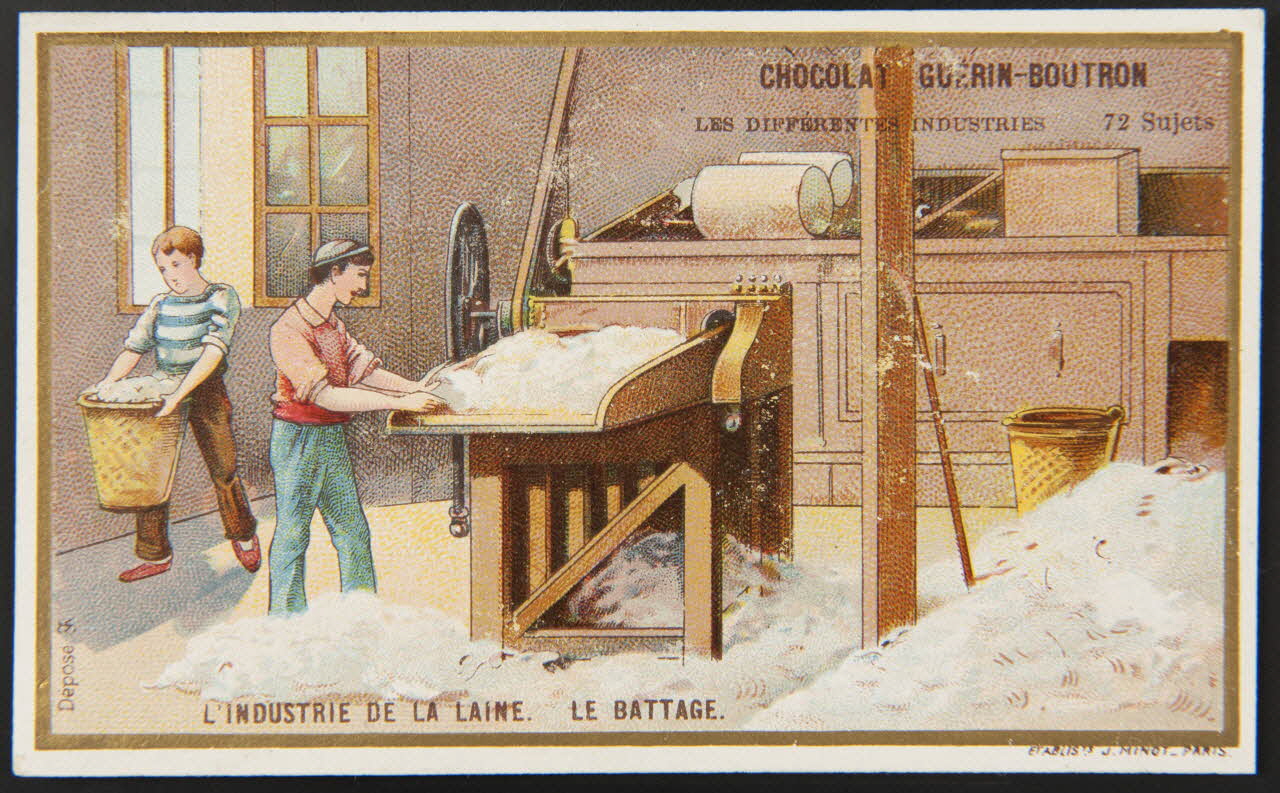 Vallet-Minot et Cie carte réclame chromo Paris 1889-1914 1995.1.320.64 Photo