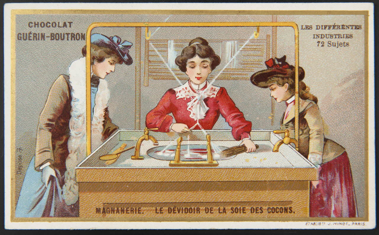 Vallet-Minot et Cie carte réclame chromo Paris 1889-1914 1995.1.320.65 Photo