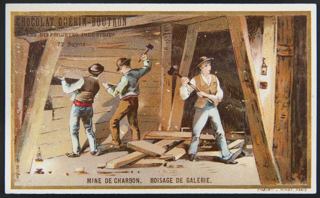 Vallet-Minot et Cie carte réclame chromo Paris 1889-1914 1995.1.320.68 Photo