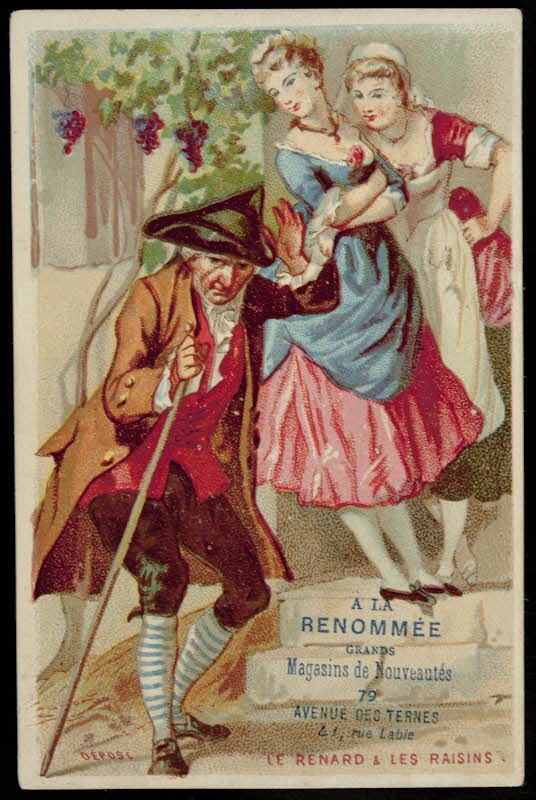 Chéret carte réclame chromo Paris 1881 1995.1.3200.3 Photo