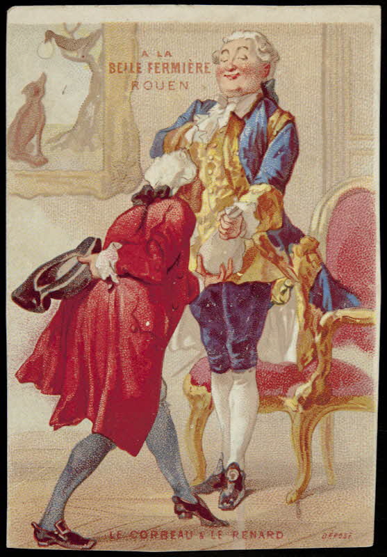 Chéret carte réclame chromo Paris 1881 1995.1.3201.1 Photo