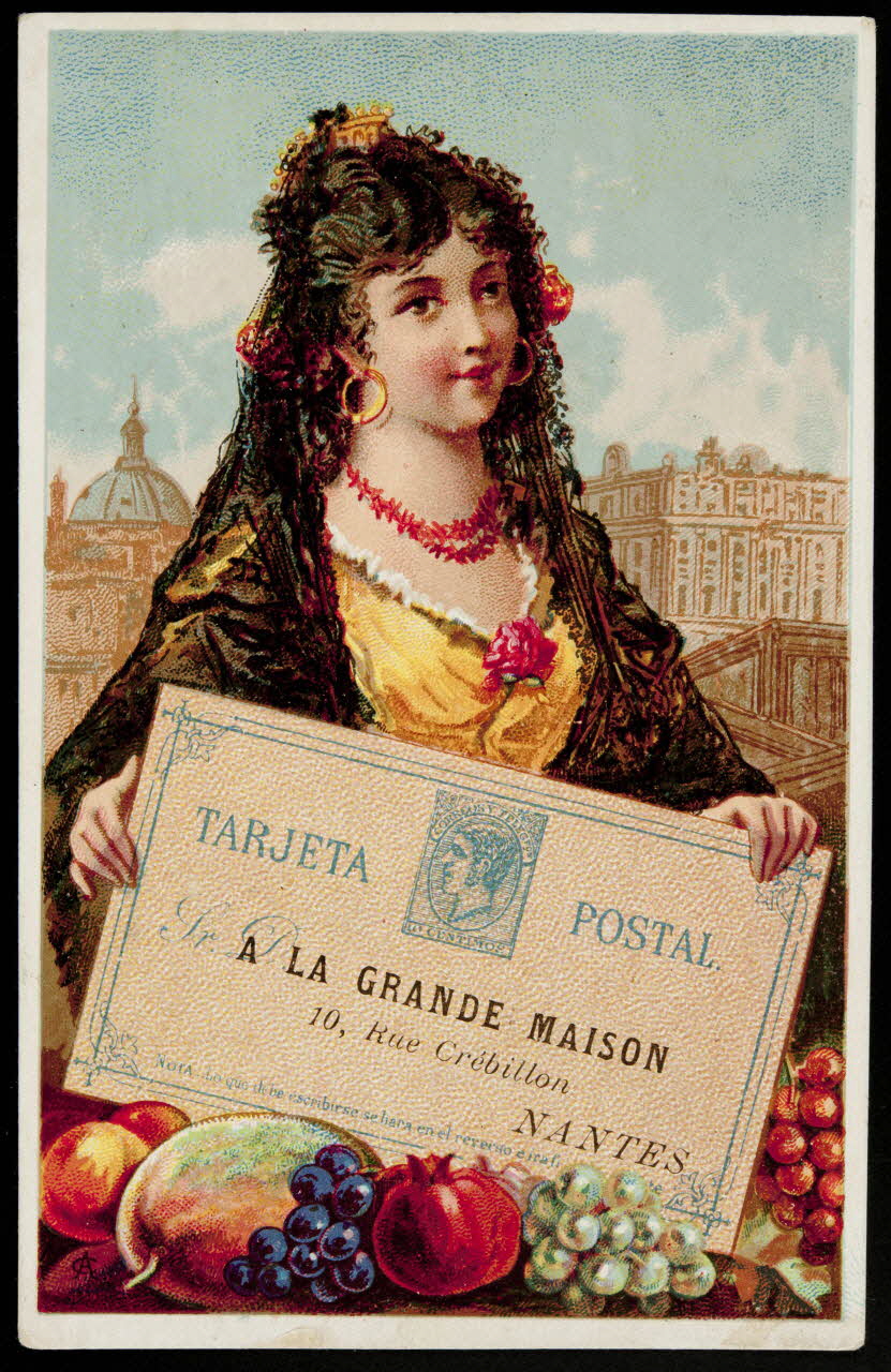 Alfred Clarey carte réclame chromo Paris 1878-1893 1995.1.3204.2 Photo