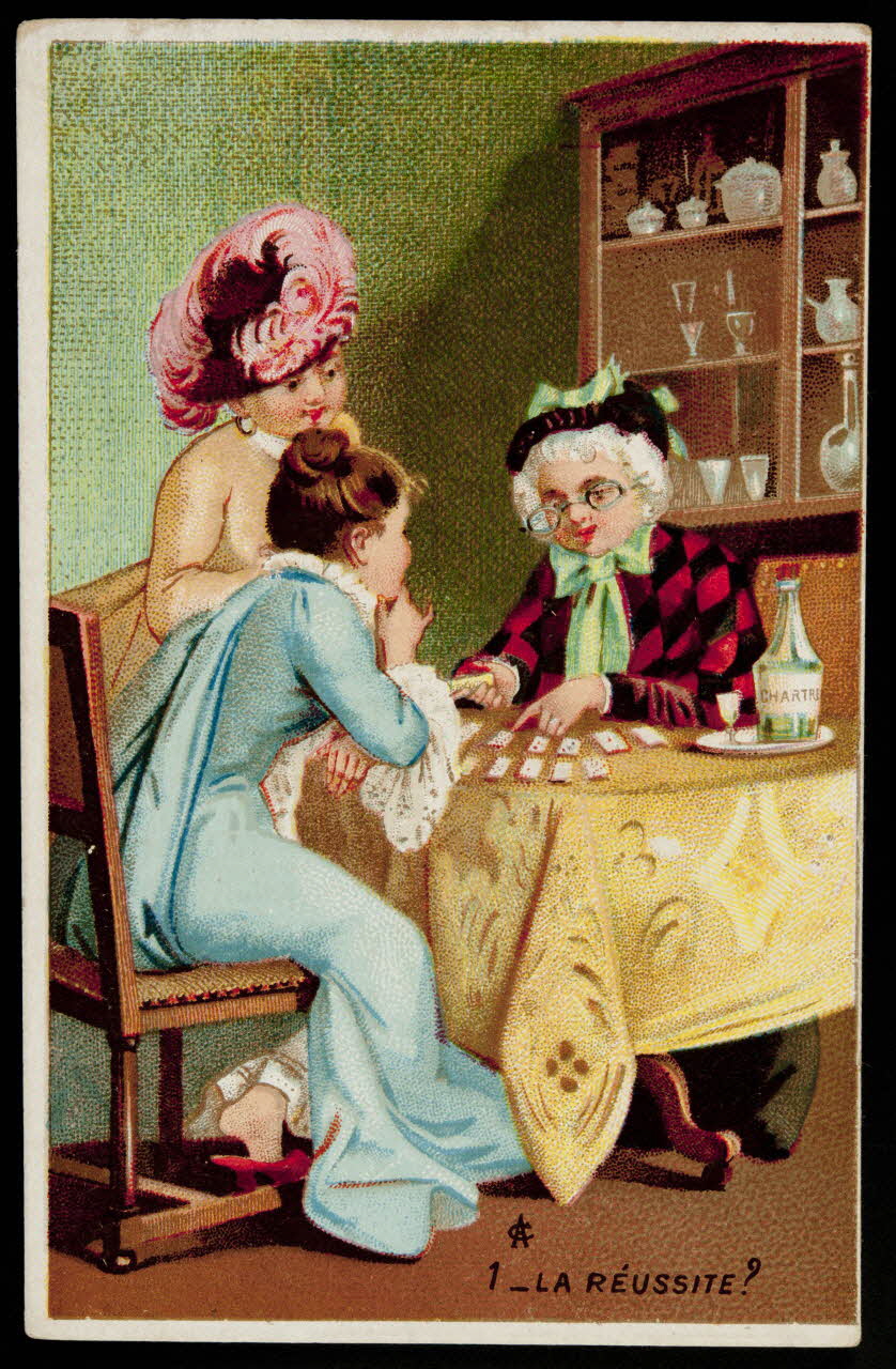 Clarey A. (éditeur), Dubourg carte réclame chromo Paris 1878-1893 1995.1.3205.1 Photo